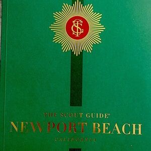 Newport Beach table book